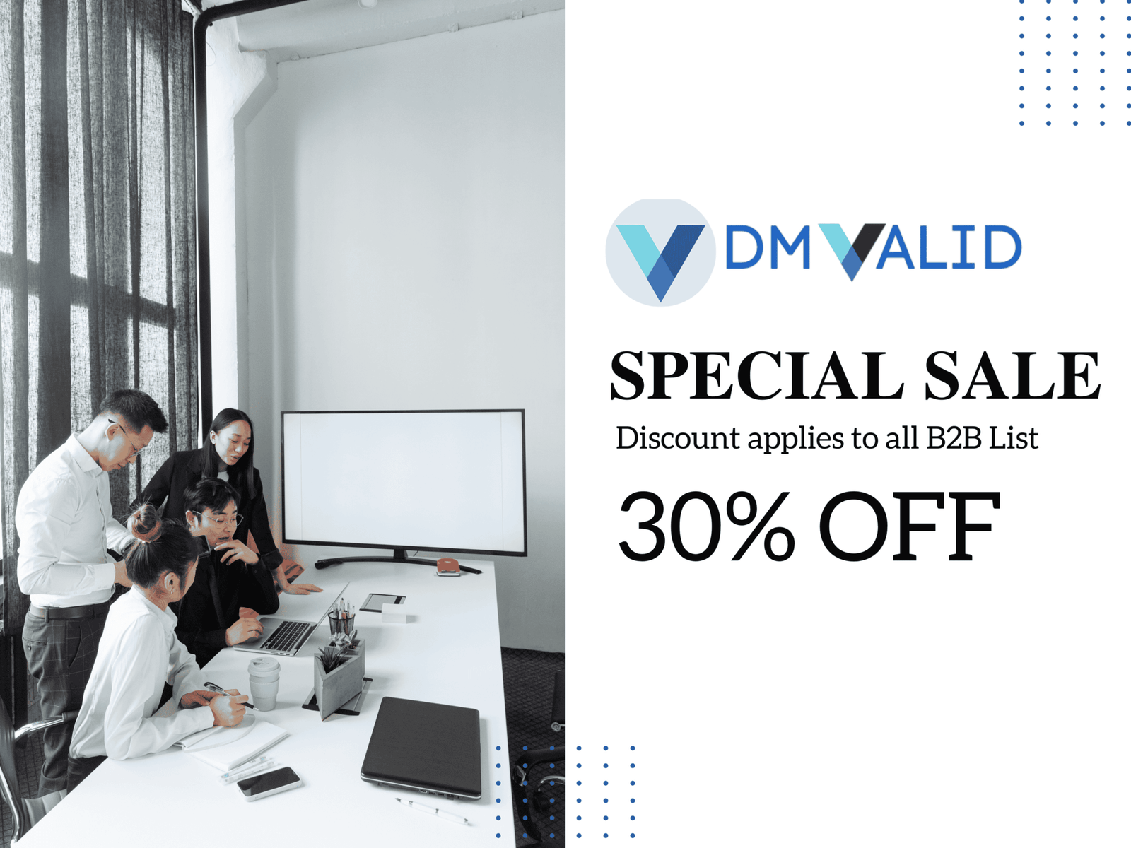 April press release offer by DM Valid